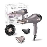 Bellissima Ceramic & Arganolie, professionele haardroger, keramische technologie en arganolie, vermogen 2300 W, 3 temperaturen, ionisator, cold shot, 2 sproeiers, keramische diffuser