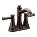 Moen Belfield 6401 badkamerkraan, Chroom Traditioneel Olie-ingewreven Brons