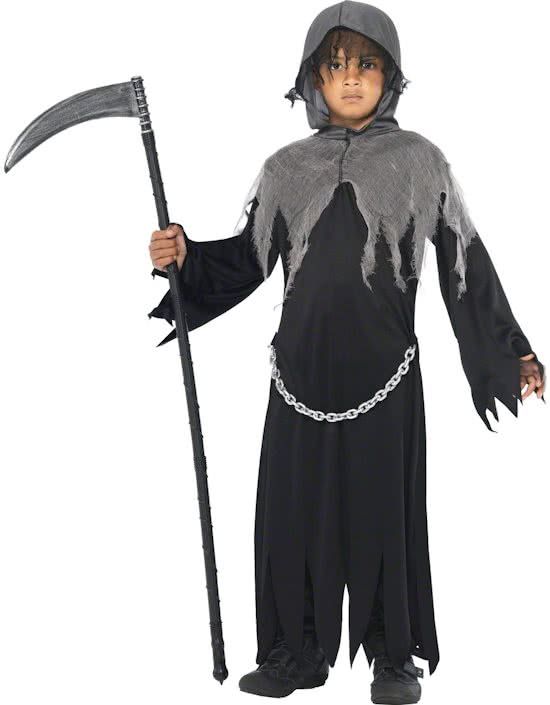 Generik Magere Hein-kostuum voor kinderen Halloween - Kinderkostuums - 152/158