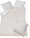 Vandyck Dekbedovertrek Pure 81 Multi Lits-jumeaux Katoen Wit, Beige 240x220 Cm