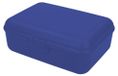 School-Box Lunchbox pour enfants avec séparateur – deluxe, fabriqué en Allemagne et sans BPA, boîte à lunch robuste avec fermeture à clip pour l'école et les loisirs – standard bleu, fabriqué en PP