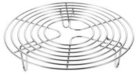 Four à vapeur acier inoxydable - Insert 20x4 cm - Grille multifonction - Fonction vapeur - Grille de refroidissement - Conception anti-brûlure - Insert vapeur