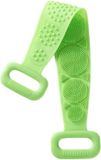 Go Go Gadget Rug scrubber - Douche - Lichaam scrubber - Siliconen - Groen