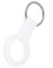 Forcell Étui en silicone pour Apple AirTag - Blanc