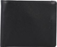 PICARD Leren Portemonnee Brooklyn Long Bifold Wallet Black Zwart