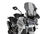 Puig 9656F touringschijf transparant (donkergrijs)