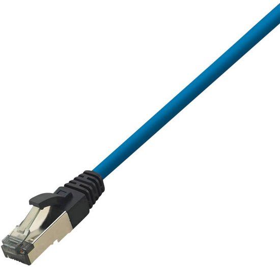 Merkloos LogiLink CAT8.1 S/FTP PIMF LSZH 5M Blauw Netwerkkabel