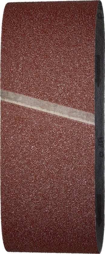 Wolfcraft Schuurbanden voor Bandschuurmachine - Korrel 40 - 6 stuks - 76 x 457 mm