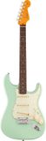 Fender American Ultra Luxe Vintage 60s Stratocaster RW Surf Green - ST-Style elektrische gitaar