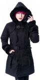 Poizen Industries Vesperis Jacket - Gothic Tussenseizoensjas - Zwart - S tot 4XL