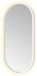 Hotbath &More Miroir Miroir LED ovale - Ovale - 80 x 40 cm - Blanc mat