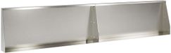 vidaXL Mur de soutènement - 2 pièces - 100 x 12 x 50 cm - Acier inoxydable - argent