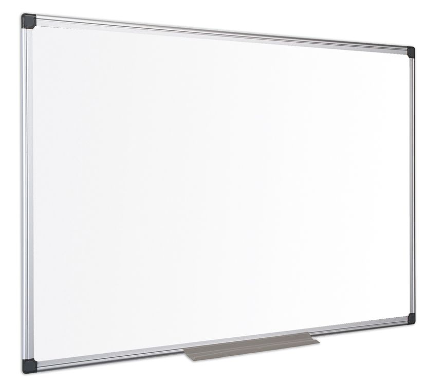 Bi-Office Maya Whiteboard - Aluminium Frame - Wit