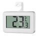 AiQInu Digitale koelkastthermometer, magnetische aquariumthermometer met haak, mini-koelkastthermometer, vriesthermometer voor thuis, restaurants, bars