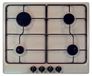 Hafer Gazfornuis, 60 cm breed, 4 branders, elektronische ontsteking