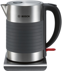 Bosch TWK7S05 Waterkoker - 1.7L - 2200W - Zwart/Grijs