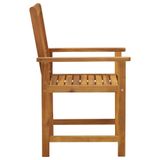 VidaXL Tuinstoelen 2 stuks met kussens massief acaciahout