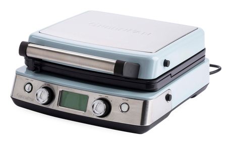 GreenPan Wafelijzer Blue Haze - 1600W - Incl. 2 sets wafelplaten