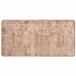 vidaXL - Tapis - Runner - MARSA - Blanc - 50 x 100 cm - Polyester et PVC