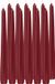 Trend Candles Dinerkaarsen Cello - 12 stuks - bordeauxrood - 25 cm