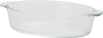 Merkloos Mini ovenschaal - Transparant - Glas - Ovaal - 400 ml