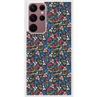 Samsung Bedrukt siliconen hoesje compatibel met Galaxy S22 Ultra Prairie