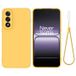 OnePlus Coque OnePlus Nord 5 en silicone liquide avec dragonne - Jaune
