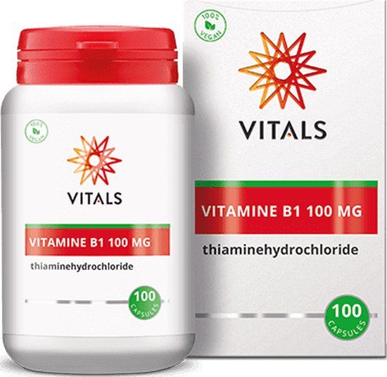 Vitals Vitamine B1 100mg - 100 Capsules