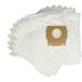 vhbw 10x sacs aspirateur compatibles avec Moulinex Power Style DJ 9, 1250, 1300, 1350, Ascot, Ascot 1600, DJ 6, DJ 7, DJ 8 aspirateur - 33cm x 28cm Blanc