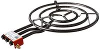 Paelleras EL CID Paelleras 3-vlam, 70 cm diameter, 24,1 kW vermogen, voor Paella, etc., 700, zwart