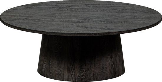 WOOOD Maan Salontafel - MDF - Donkerbruin - 35x100x100