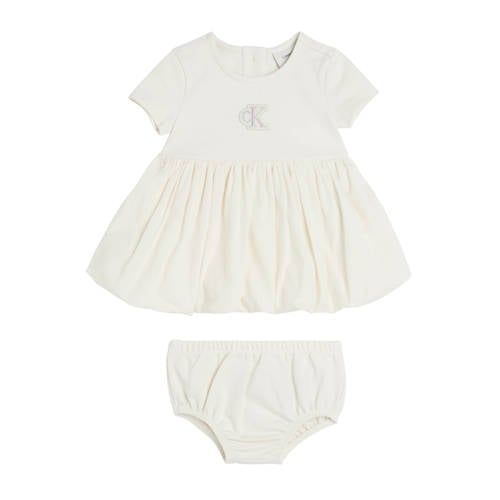 Calvin Klein bloomer en jurk set - ecru
