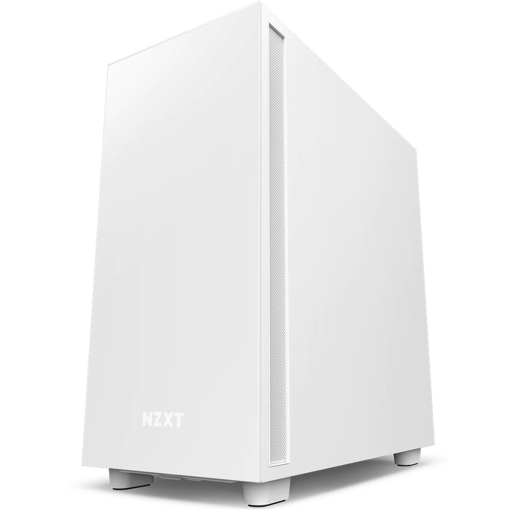 NZXT H7 - Midi Tower PC Case - White