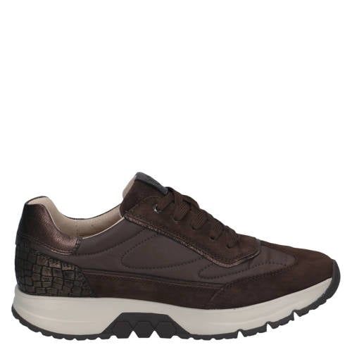 Caprice Hedda leren sneakers - bruin