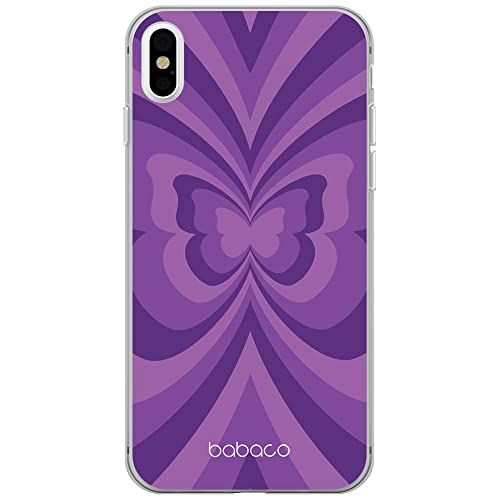 ERT GROUP mobiele telefoonhoesje voor iPhone X/XS - Babaco Butterflies 001