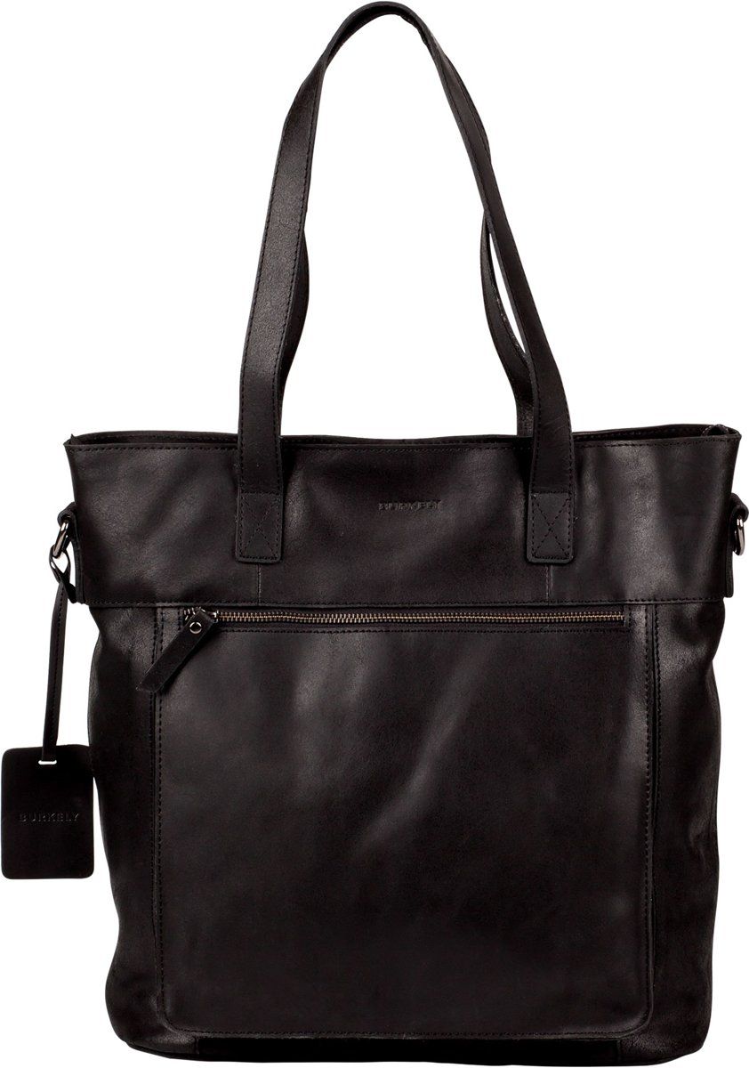 Burkely Vintage Jade Laptopshopper 15 Zwart - Zwart