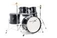 GEWA Drumset Basix Junior zwart, compleet drumstel voor kinderen
