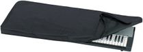 Gewa Keyboardhoes Economy, Keyboard Cover (hoogwaardige stofbescherming voor keyboards, praktische riemomlijsting, gemaakt van robuust nylon, afmetingen: 140 x 51 x 6 cm), Zwart