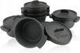 BBQ-Toro Fonte braadpan met deksel, 4,5 liter