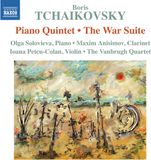 Outhere Vanbrugh Quartet & Olga Solovieva & Maxim Anisimov - Tchaikovsky: Piano Quintet, The War Suite (CD)