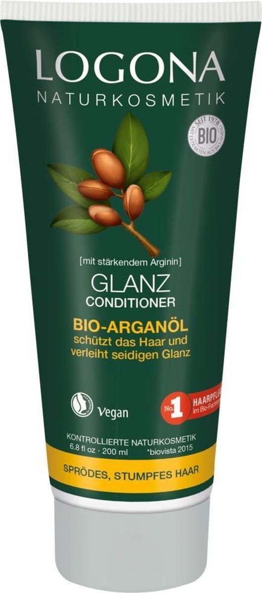 Logona 00186 Haarconditioner - 200 ml - Voor dames - Normaal haar