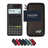 Casio fx-85ES Plus 2nd edition incl. WYNGS Beschermhoes Zwart - Wetenschappelijke Rekenmachine