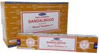 Satya Sandalwood Wierookstokjes - Nag Champa - Sandelhout - 12 pakjes per doos