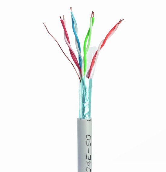 Cablexpert FTP Cat5E kabel (CCA) stug 305 meter Grijs