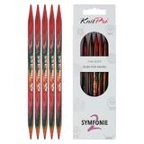 KnitPro Symfonie 2 Dubbele Puntige Naalden 8" (20cm) | 7mm