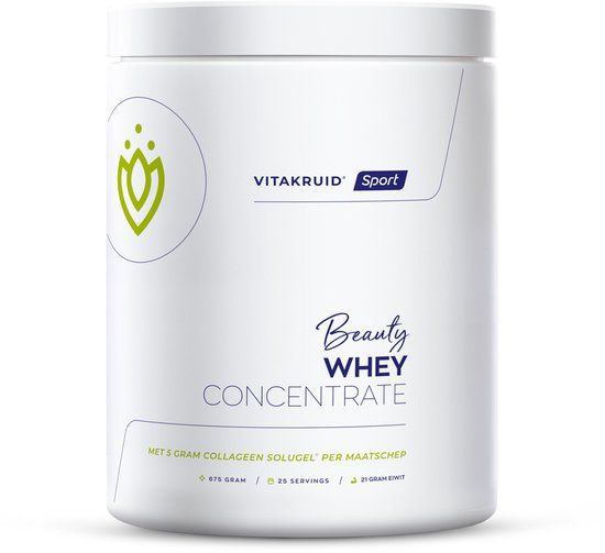 Vitakruid Beauty Whey Concentrate - Vanille - 675 gram