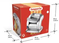 Machine à pâtes électrique sans marque - Idéal pour lasagne, fettuccine et tagliolini