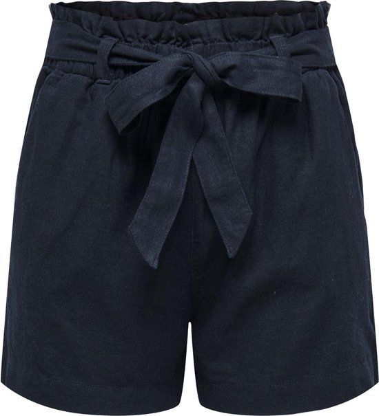 JDY JDYSAY Linen Shorts Women - Size 40 - Sky Captain