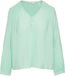 s.Oliver - female - Gestructureerde blouse van viscosemix met gesmokte details