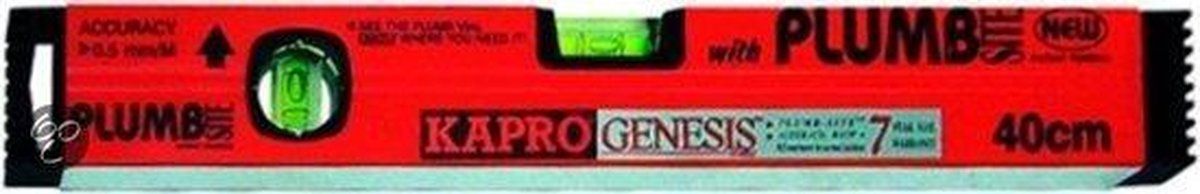 Kapro Waterpas met Spiegel - 80 cm - Rood - Aluminium